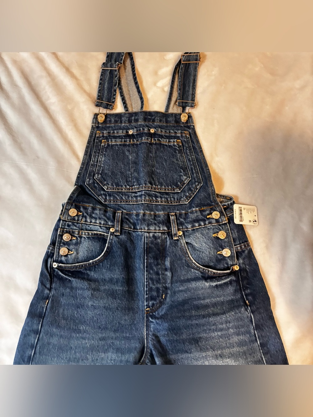 FREE PEOPLE DEEP TRANCE
OVERALLS |/ REVERIE - Picture 6 of 6